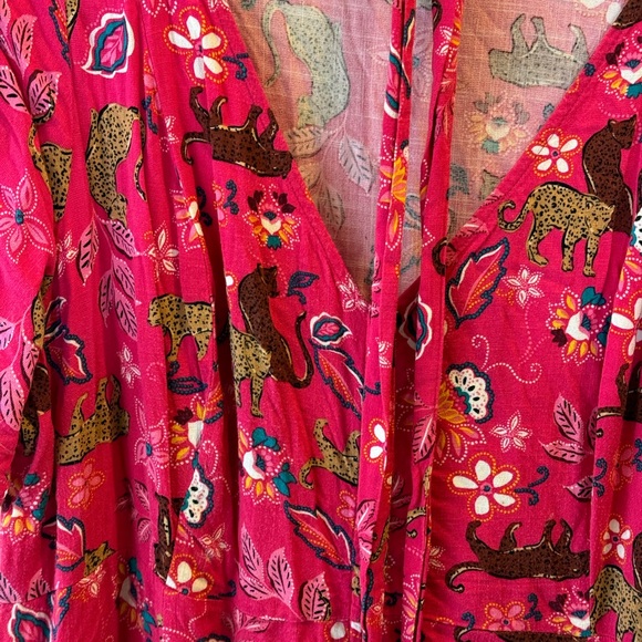 Torrid Animal Print Pink Dress - Picture 4 of 5